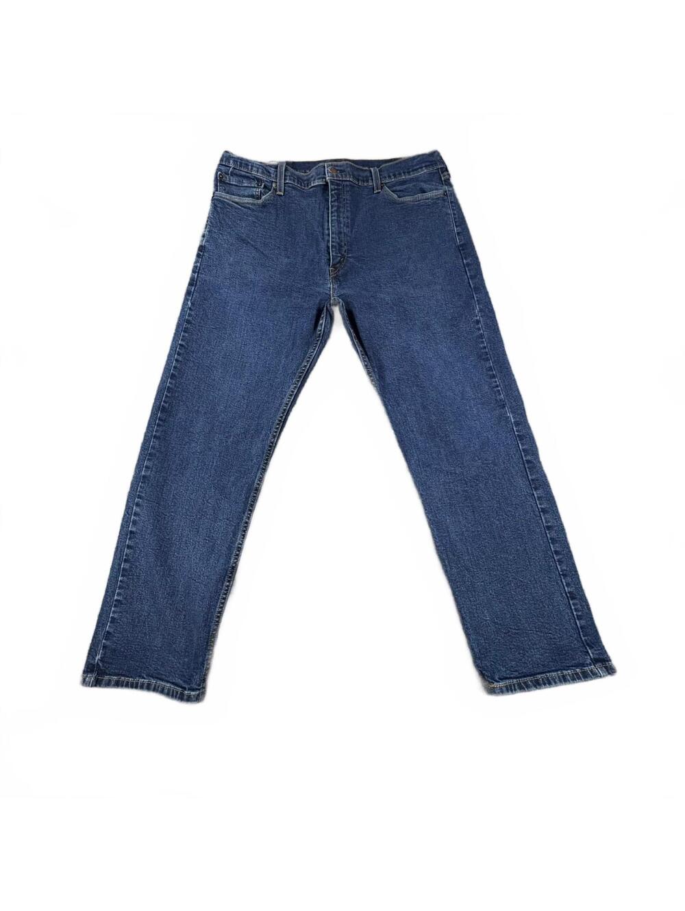 Levi’s 505 Men’s Regular Fit Straight Leg Medium Wash Jeans Size 40x30